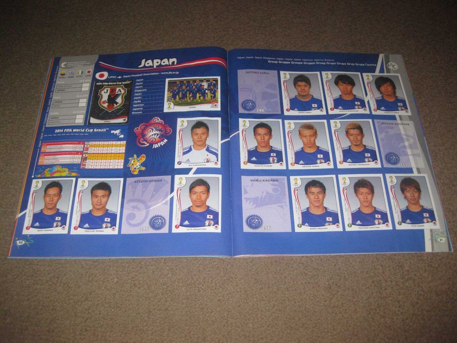 Caderneta Mundial de Futebol Brasil 2014