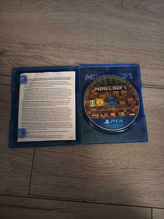 gra minecraft ps4 stan:bardzo dobry