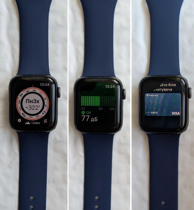 Все працює без блокувань Apple Watch 6 40 уцінка пляма