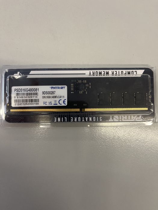Ram ddr5 4800mt/s 16GB