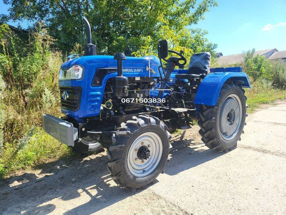 Трактор Shifeng 244 BFU Примусова гідравліка 4х4 Пасовий привід Доставка безкоштовна Шифенг Кредит