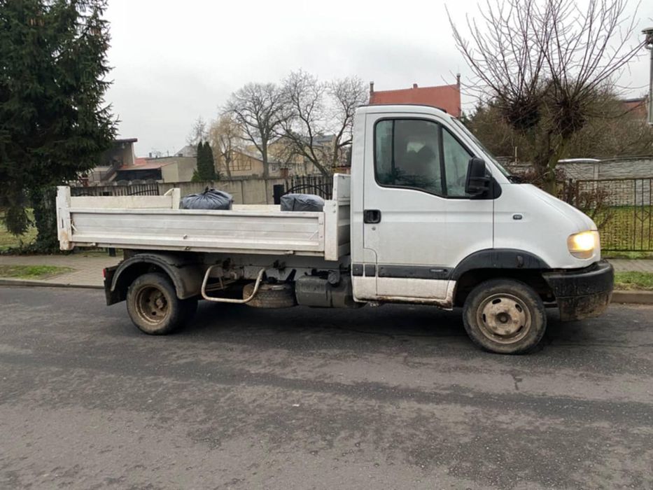 Transport busem wywrotka usługi mini koparką układanie kostki