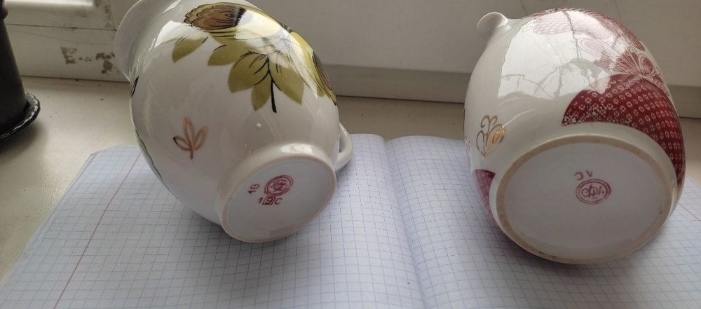 Продам новые фарфоровые сливочники клеймо цена за два