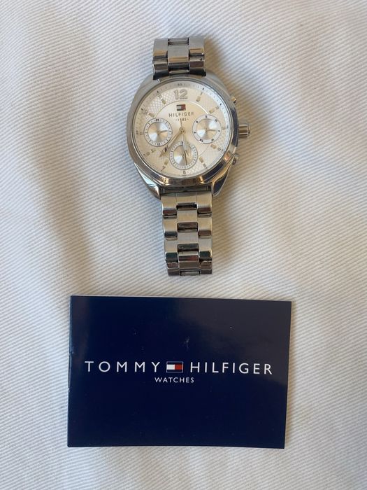 Relógio Tommy Hilfiger 40mm prateado senhora