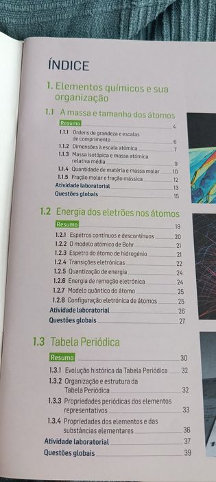 Caderno de atividades Física e Química A 10° ano