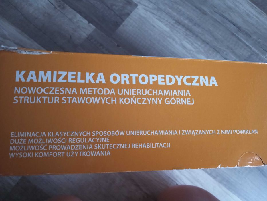 Kamizelka ortopedyczna rozmiar R4 Qmed na lewą rękę