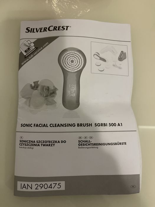 Soniczna szczoteczka do czyszczenia twarzy Silver Crest