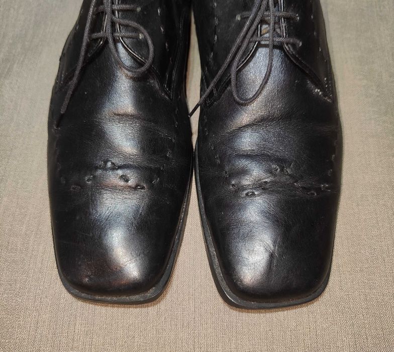 Next Italia eleganckie buty z przeszyciami derby 43