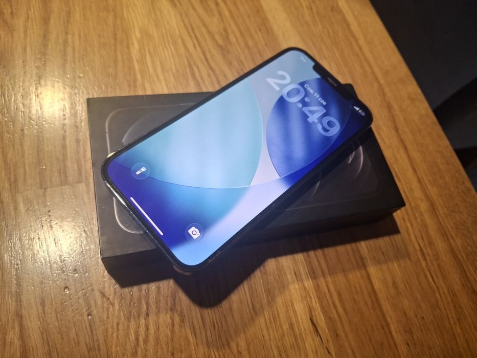 Apple iPhone 12 PRO MAX 128GB. Stan idealny. Jak NOWY ! Bez Blokad. Komplet !!!