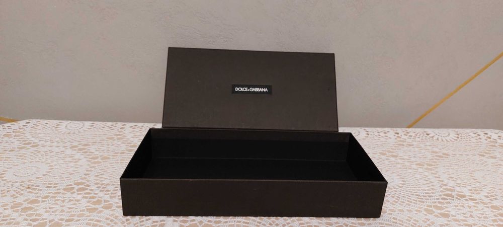 Pudełko DOLCE&GABBANA -25,5x12,5x4,5 cm - oryginalne