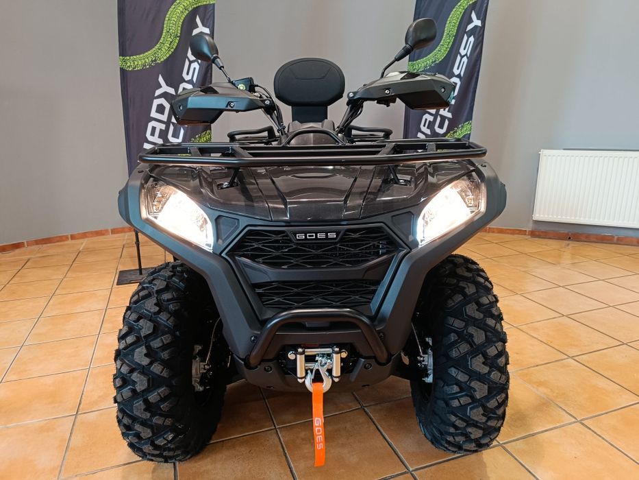 Wielki QUAD CF MOTO GOES TERROX 400 Homologacja 4X4 Wyciągarka RATY