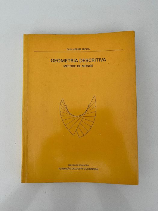 Livro "Geometria Descritiva Método de Monge"