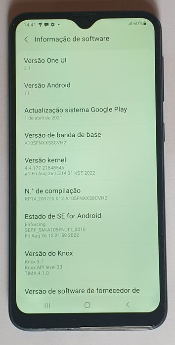 Telemóvel smartfone android Samsung galaxy a10