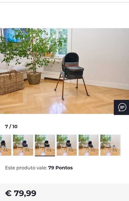 Conjunto Alcofa e Suporte Chicco