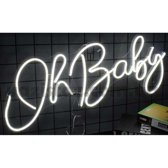 Неон 12В-220В 5м Cветодиодная неоновая лента neon + Блок 220 вольт