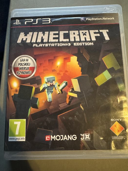 Minecraft mojang ps 3 edition