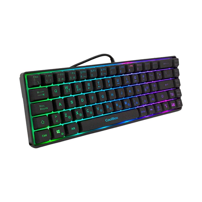 Teclado mini 65% RGB USB TM065