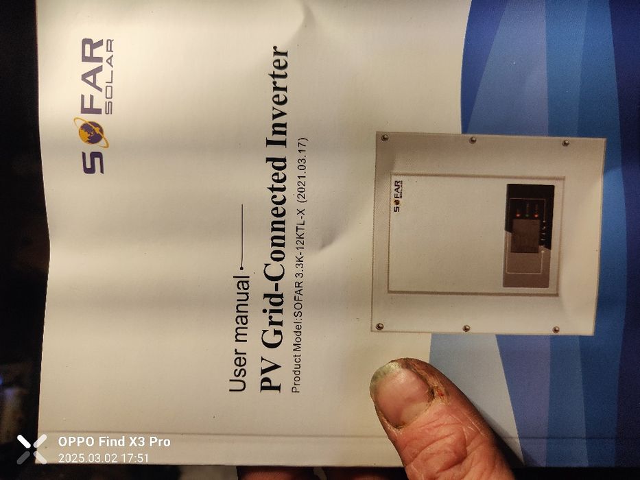 Falownik sofar ktl 6.6 nieużywany