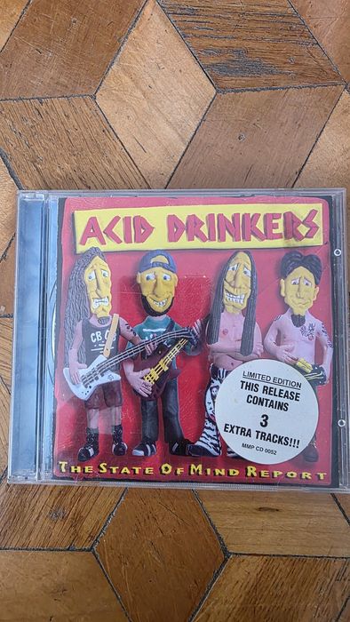 Acid Drinkers CD The State of Mind Report