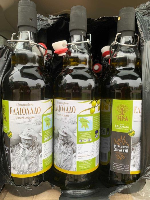 7,15€ 1л Оливкова олія Греція кисл. 0,4% Оливковое масло Греция Оливки