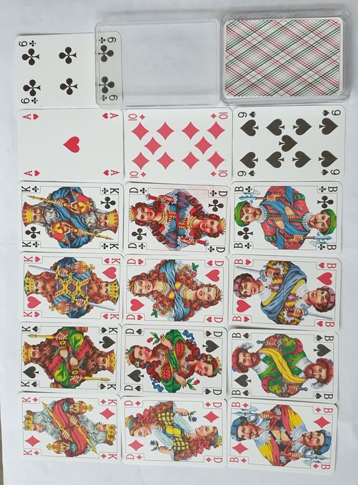 Карти гральні колоди 36 і 55 карт