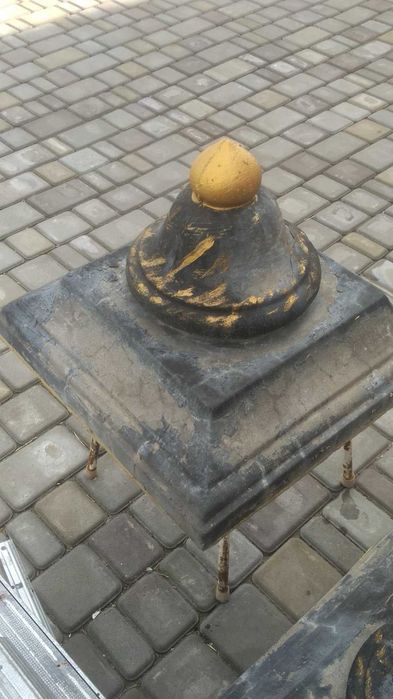 Верхушки на столбики кирпичные