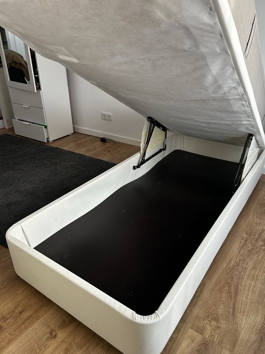 Cama sommier de solteiro