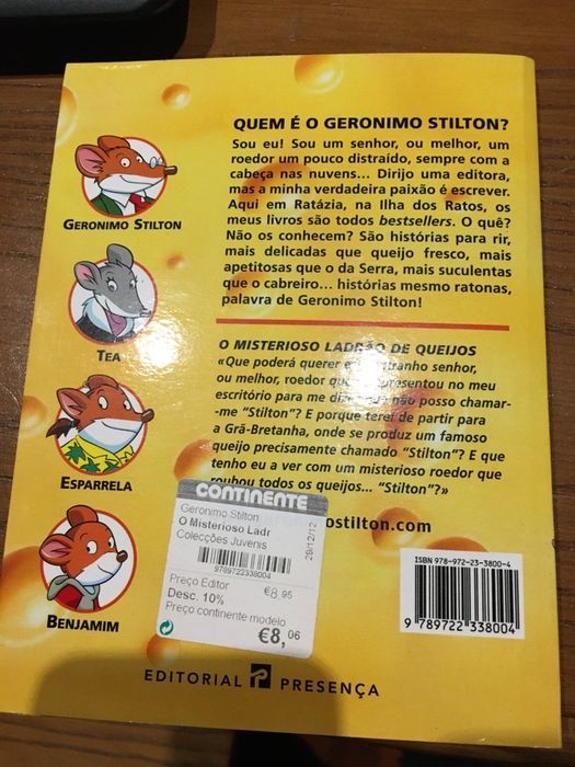 Livros de aventuras: Geronimo stilton, Uma aventura na casa assombrada