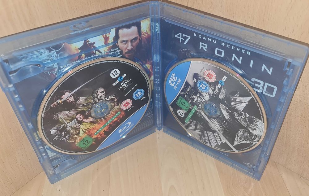47 Ronin 3D /(47 RONINÓW) / BDB+ / Blu-Ray 3d / Wydanie Niemieckie/