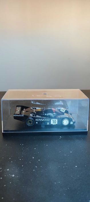 Title: Rare Kyosho 1:43 Porsche 962C Le Mans 1986 #10 Kenwood - Mint Condition