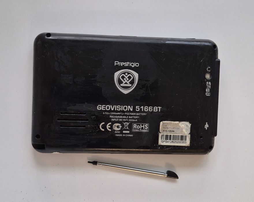 Навігатор Prestigio Geovision 5166BT