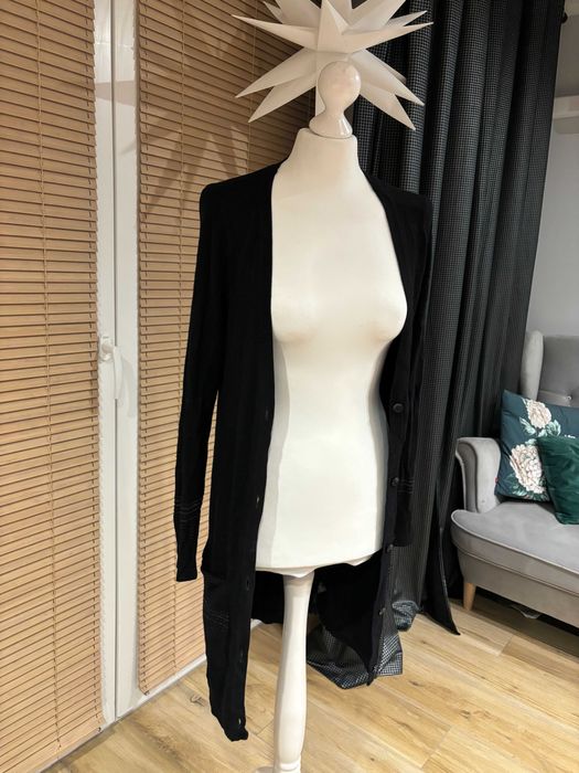 Sweter długi rozpinany