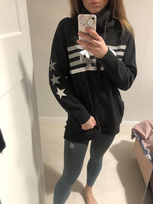 Bluza damska GAP szara gwiazdki