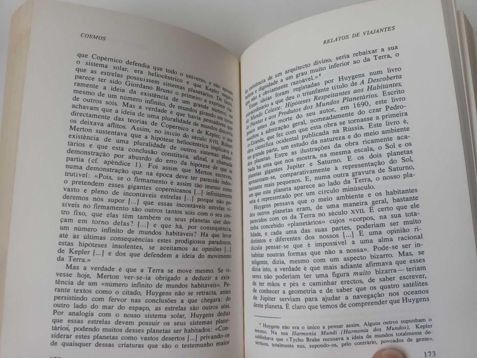 "Cosmos" por Carl Sagan 1ª Edição