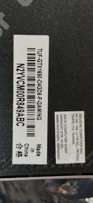 Placa grafica asus 4gb