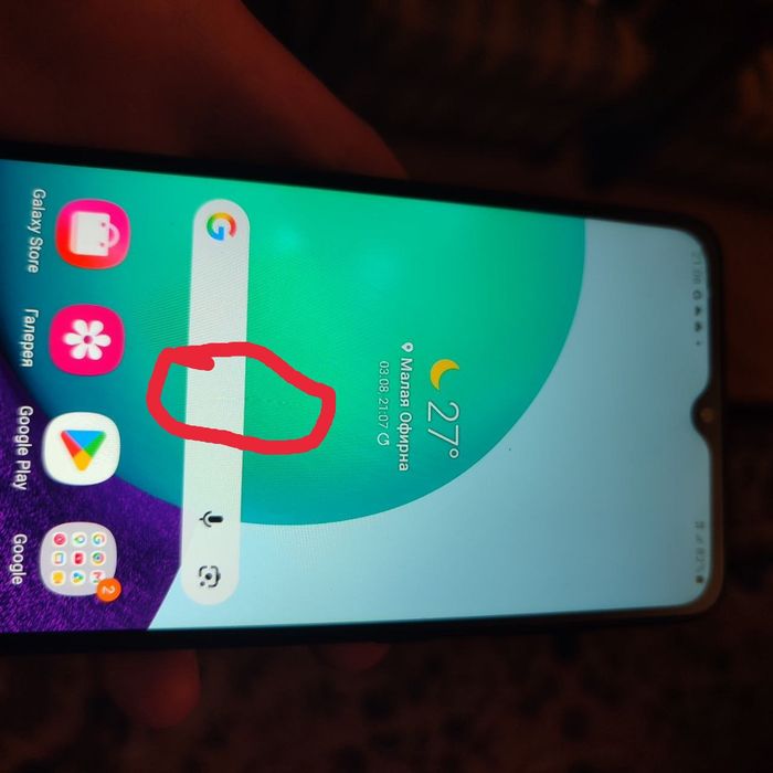 Смартфон Samsung Galaxy  SM-A022G/DS) в модификации на 32 ГБ памяти,б/у,в отличном состоянии