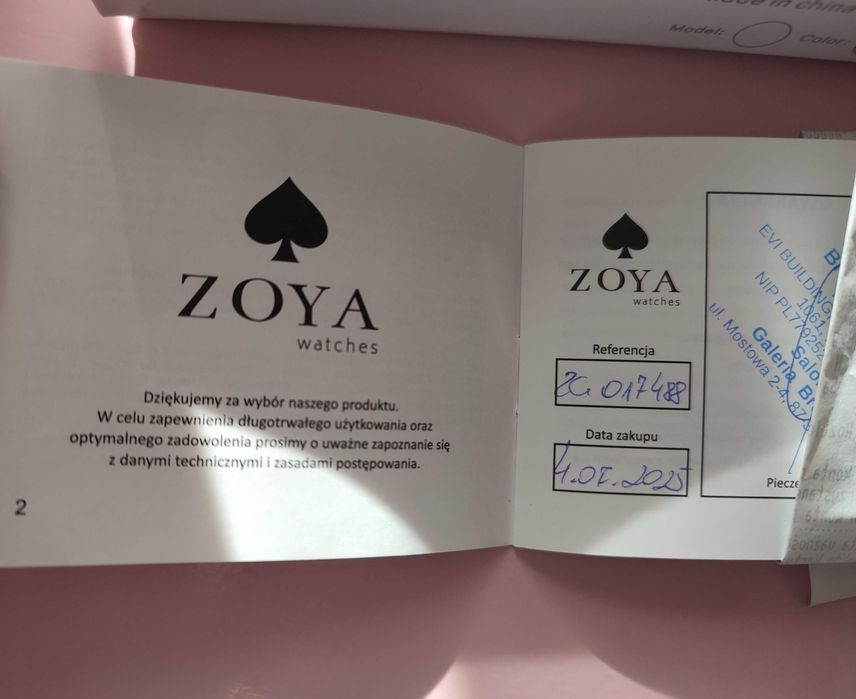 Smartwatch ZOYA damski