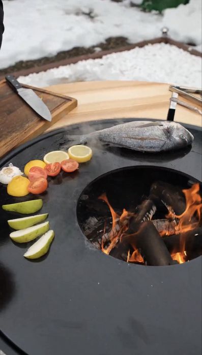 Барбекю стіл для дому та бізнесу! Стіл гриль! Барбекю! Мангал! Вогнище