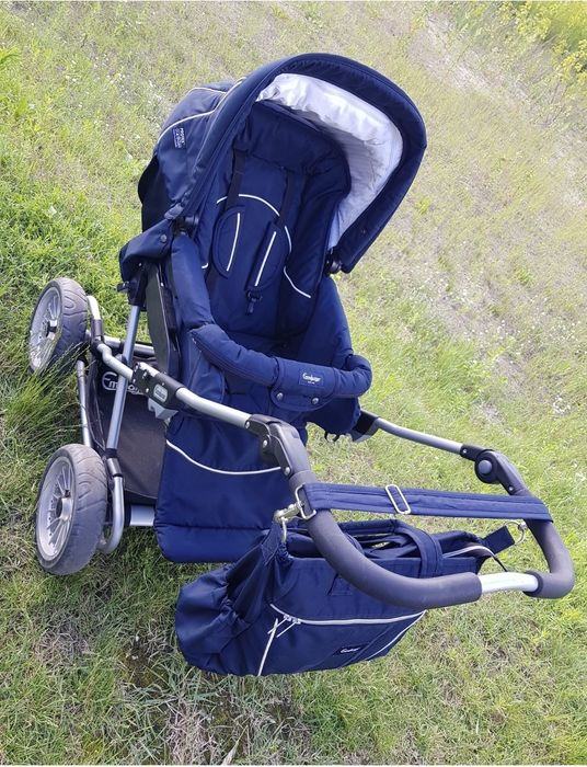 Wózek Emmaljunga gondola, spacerówka, fotelik, torba