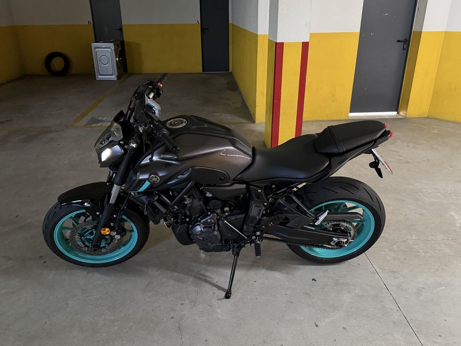 Yamaha MT-07 Cyan Storm 2024 | Linha SC Project | Limitada A2 Livrete