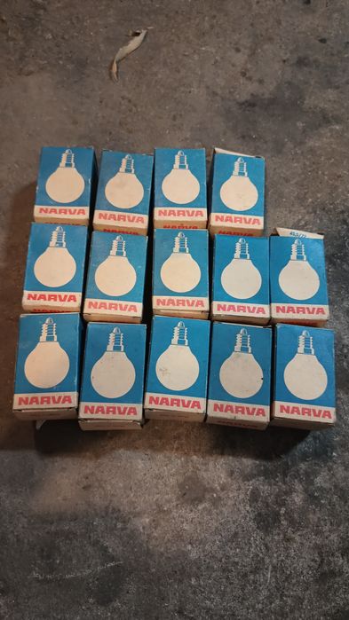 Żarówki NARWA 40w  Berlin Made  in GDR