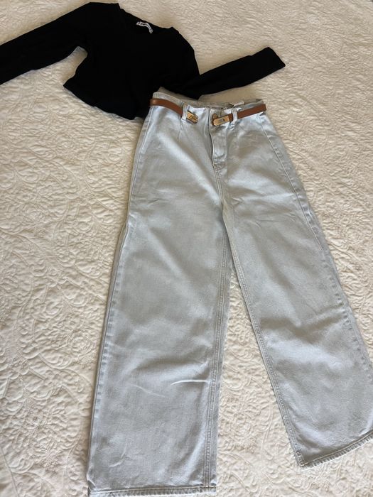 Джинси Zara сині