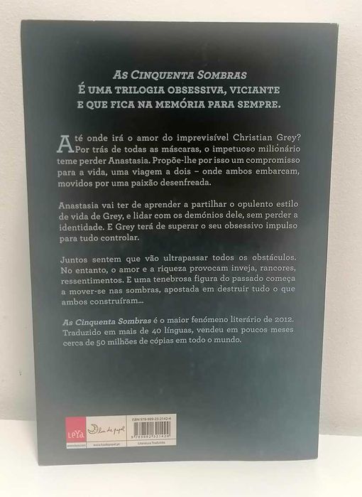 As Cinquenta Sombras - Livre, de E. L. James