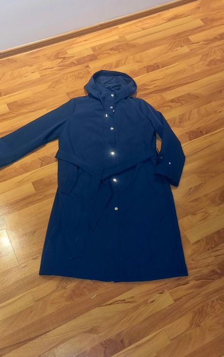 Płaszcz damski z kapturem, parka XL, rozmiar 44-46