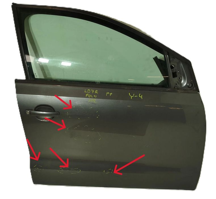 prawe przednie prawy przód VW POLO V 6R 09-15 LD7R