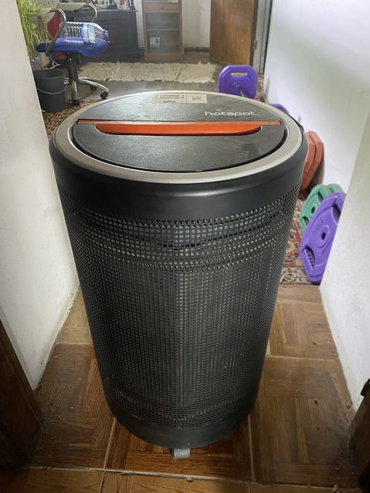 Aquecedor hotspot como novo e sem fugas