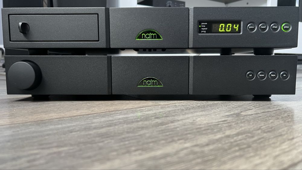 Zestaw stereo Naim wzmacniacz 5i CD 5si
