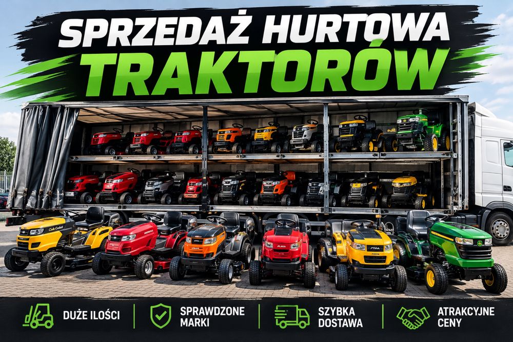 Traktorki Kosiarki Import Sprzedaż Hurtowa