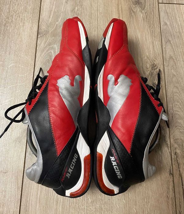 Кожаные кроссовки Puma Kart Racing