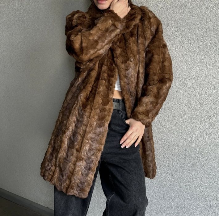 Вінтажна норкова шубка